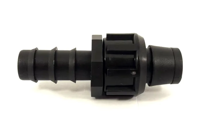 Conector tubería PE de 20mm (chicote) a cinta 22mm