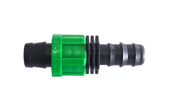 Conector de tubería de polietileno de 16mm (chicote) a cinta