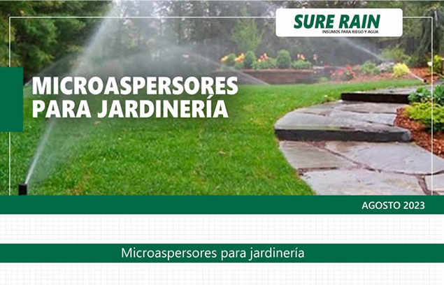 Microaspersores para Jardinería