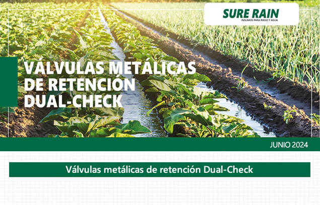 Válvulas Met. de Retención Dual-Check