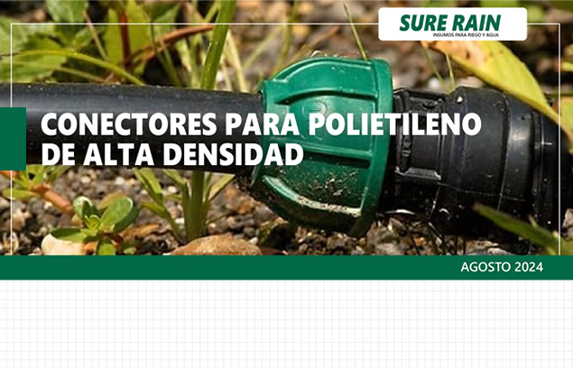 Conectores p/Polietileno de Alta Dens.