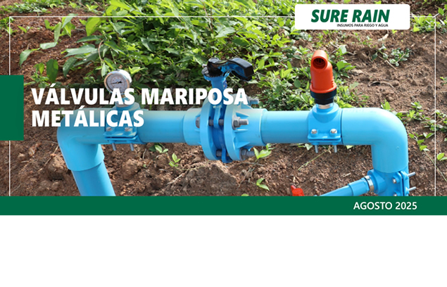 Válvulas Mariposa Metálicas