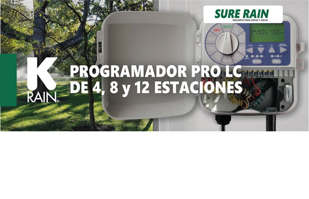 Programador PRO LC de 4, 8 y 12 Est.